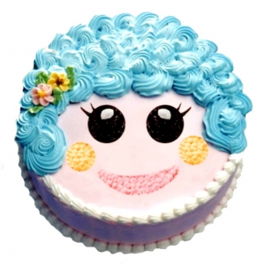 可爱娃娃-生日蛋糕预定同城蛋糕店配送