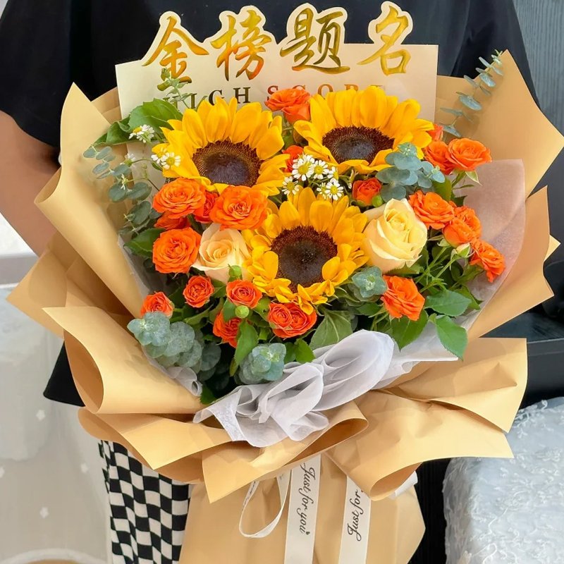 韩式混搭花束