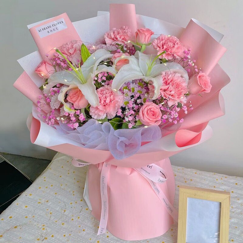 香水百合花束